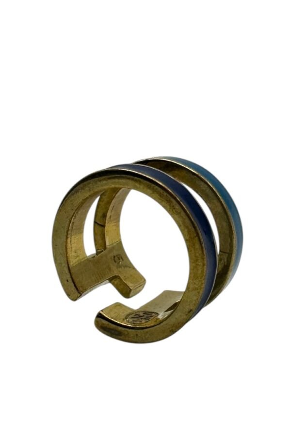 TORY BURCH - SET BRACELET & RING BLUE - Image 4